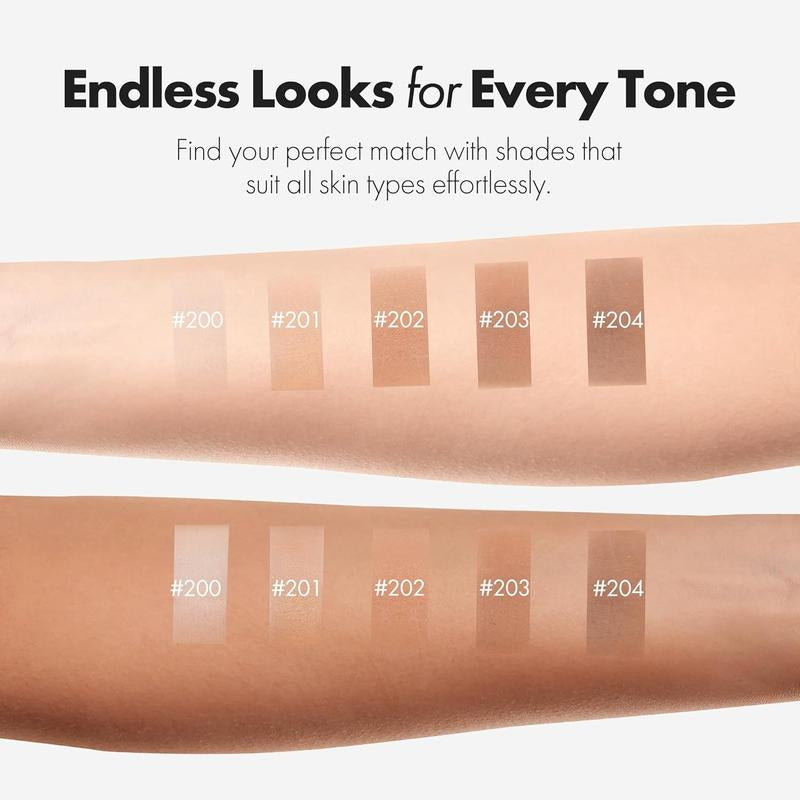 [OFFICIAL ELROEL PRODUCT] ELROEL BLANC Cover Cream Stick V W/ Detachable Brush - Korean Skin Care Color-Changing Foundation Stick with Collagen Capsules (0.45 Oz)